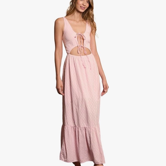 Maaji Dresses & Skirts - Maaji Light Pink Backless Maxi Dress NWT